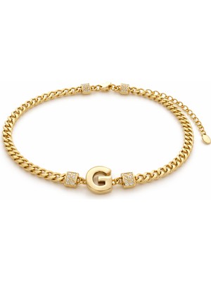 Venüs Design Çelik Harf Bileklik