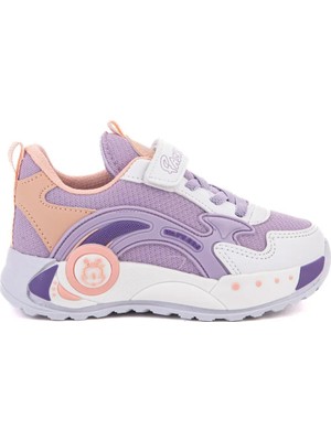 Waykers 2506 Patik Anorak Lila Beyaz Yeni Sezon Rahat Kız Çocuk Spor Ayakkabı