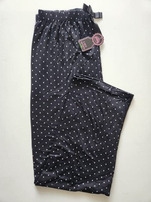 Lady Queen Likralı Ring Viskon Battal Beden Pijama Altı 6020