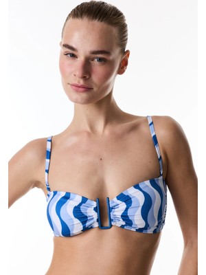 Penti Renkli Gloria Straplez Bikini Üstü