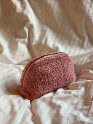 Özgürce Sevimli Teddy Kumaş Makyaj ve Seyahat Organizeri 24X16 cm