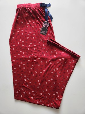 Lady Queen Likralı Ring Viskon Battal Beden Pijama Altı 6020