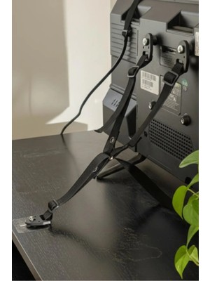 Usin Y Tipi Mobilyaya Kendinden Yapışkanlı LCD Tv Askısı Sabitleme Bebek Çoçuk Deprem Koruma Güvenlik Kemeri