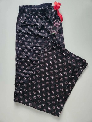 Lady Queen Likralı Ring Viskon Battal Beden Pijama Altı 6020