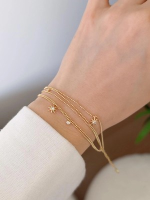 Venüs Design Çelik Çoklu Zincir Güneş Bileklik