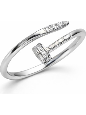 Venüs Design Çelik Yılan Yüzük (Ayarlanabilirdir)