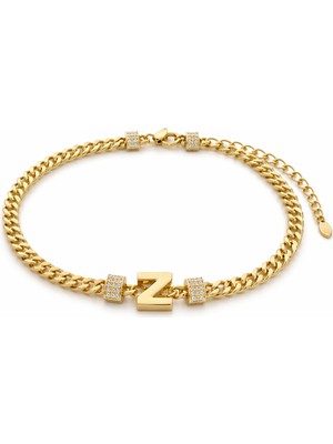 Venüs Design Çelik Harf Bileklik