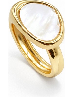 Venüs Design Çelik Sedefli Yüzük (Ayarlanabilirdir)