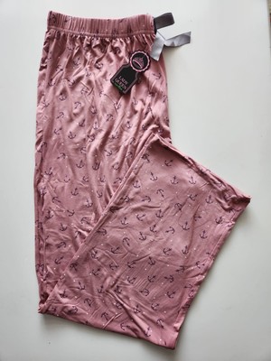 Lady Queen Likralı Ring Viskon Battal Beden Pijama Altı 6020