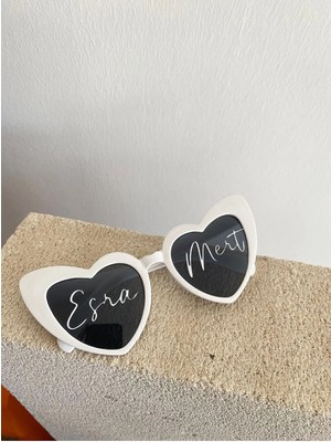 İrembaby Isimli Gözlük, Bride Gözlük, Baskılı Gözlük, Trend Gözlük, Gelin Damat Isim Yazılı Gözlük