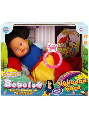 NW NessiWorld Bebelou Uykudan Önce Bebeği Masal Anlatan Pamuk Prenses ve Yedi Cüceler