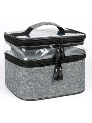 Özgürce Pratik Çok Amaçlı Seyahat Makyaj Çantası, Şık ve Hafif Tasarım