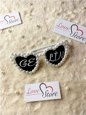 İrembaby Gelin Gözlük Özel Tasarım Bride Gözlük After Gözlük Yazılı Güneş Gözlüğü Çekim Aksesuarı