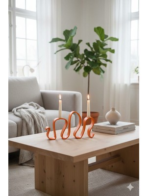 Rivon Desing Wave Dalga Şamdan