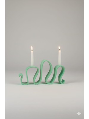 Rivon Desing Wave Dalga Şamdan