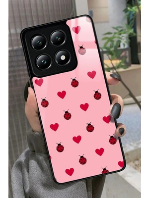 Snacase  Xiaomi Mi 14T Uyumlu Uğur Böceği Tasarımlı Parlak Silikon Kılıf