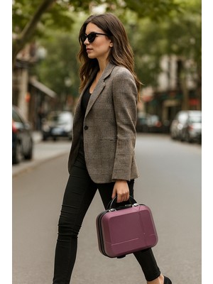 Özgürce Şık ve Kullanışlı Seyahat Kozmetik Çantası, El Valizi, Organize Edici