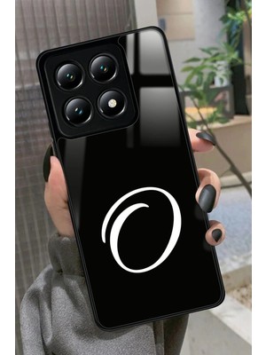 Snacase  Xiaomi Mi 14T Uyumlu Ö Harfi Yazılı Parlak Silikon Kılıf