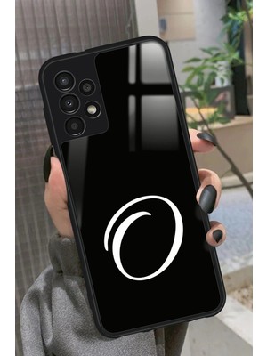 Snacase  Samsung Galaxy A13 Uyumlu Ö Harfi Yazılı Parlak Silikon Kılıf