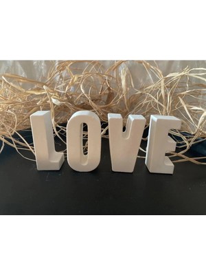 Bernami Düğün Pinterest Dekoratif Taş Tozu Harf Love Yazı