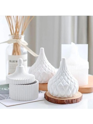 Bernami Düğün Pinterest Beton Kutu Mumluk Veya Takılık 2 Li Farklı Model