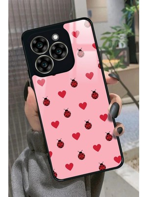 Snacase Reeder S919 Uyumlu Uğur Böceği Tasarımlı Parlak Silikon Kılıf