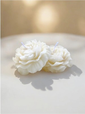 Bernami Düğün Pinterest Ikili Vanilya Kokulu Çapında Şakayık Mum