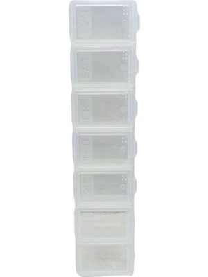 Go İthalat Slım Hap Kutusu 7 Günlük (5517)