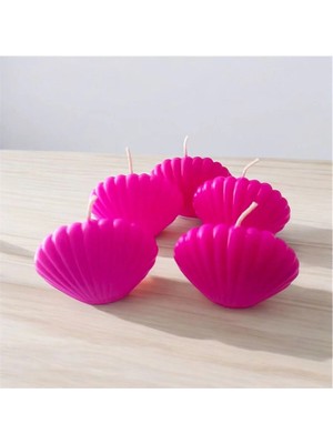 Bernami Kdekoratif Pinterest 1 Adet Istiridye Mum Kdekoratif Nişan Kdekoratif Süsü Büyük Boy