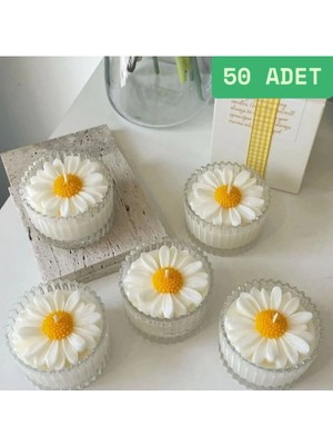 Bernami Nikah Pinterest Mikalı Kokulu Papatya Mum Hediyelik, Nikah, Doğum, Sünnet, Düğün, Nişan, Söz. - 50 Adet