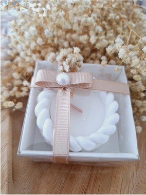 Bernami Kdekoratif Pinterest Burgu Taştozu Mum Söz,nişan,nikah,doğum Hediyelik - 10 Adet