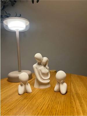 Bernami Kdekoratif Pinterest Dekoratif Sarılan Çift & Iki Çocuklu Set