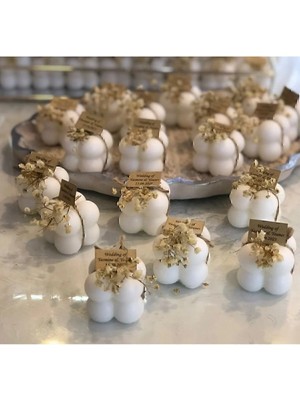 Bernami Dekoratif Pinterest Dekoratif Nikah Nişan Dekoratif Hediyelik Bubble Mum 15 Adet