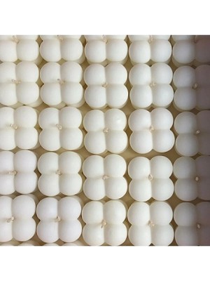 Bernami Düğün Pinterest Mini Bubble Kokulu Mum Seti - 40 Adet
