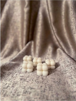 Bernami Düğün Pinterest 5'li Dekor Soya Wax Mini Bubble Mum Set