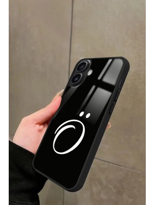 Snacase Apple iPhone 16 Uyumlu Ö Harfi Yazılı Parlak Silikon Kılıf