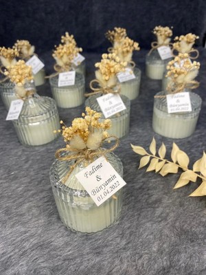 Bernami Düğün Pinterest Mika Mum Hediyelik 20 Adet