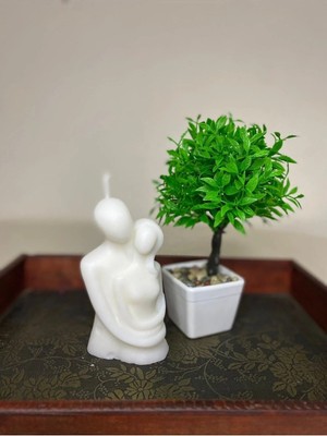 Bernami Şamdan Pinterest Sarılan Çift Biblo Mum