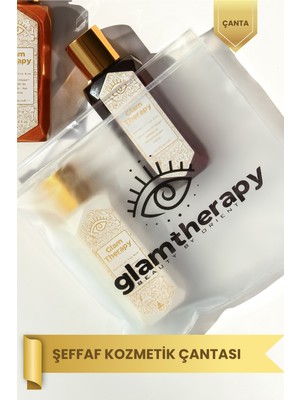 Özgürce Şeffaf Kozmetik Çantası, Pratik ve Şık Seyahat Organizeri