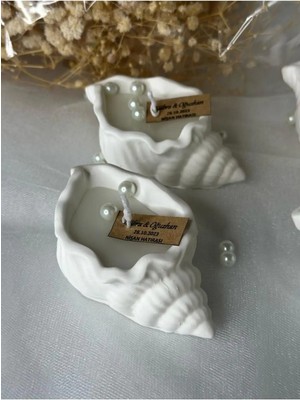 Bernami Biblo Pinterest 20 Adet Deniz Kabuğu Mum Söz, Nişan, Nikah, Bebek Doğum, Bebek Mevlüdü Hediyeliği