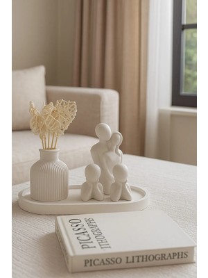 Bernami Mevlüt Pinterest Dekoratif Çizgili Vazo I Dekoratif Tabak I 3 Lü Aile Set Masa Süsü