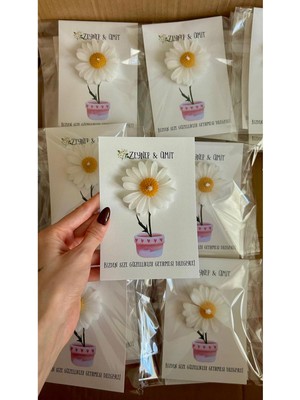 Bernami Biblo Pinterest Süslemeli Papatya 15 Adet , Biblo Şekeri, Doğum, Sünnet, Biblo Nişan Söz, Kına, Doğum Günü.