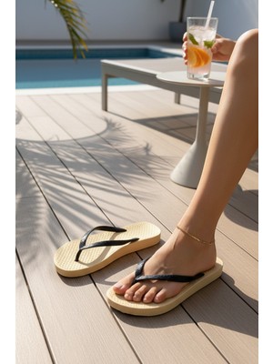 Moda Fırsat Kadın Günlük Terlik Deniz Plaj Tatil Ev Dışarı Terliği