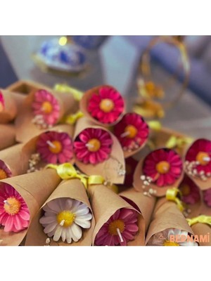 Bernami Düğün Pinterest Papatya Mum Buketi. Düğün Nişan Düğün Organizasyon Bebek Şekeri Nikah Şekerleri, Magnet - 40 Adet