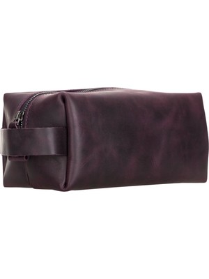 Özgürce Şık ve Fonksiyonel Deri Makyaj Bakım Çantası, Düzenli Saklama Sağlar