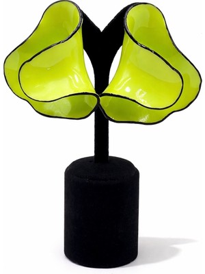 Pangu Dalgalı Form Renkli Akrilik Küpe