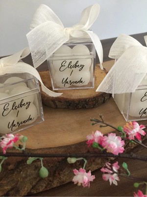 Bernami Kdekoratif Pinterest 100 Adet Kutulu Bubble Mum Doğumgünü,nikah,nişan,davet,özel Gün,nikah Hediyeliği Mum Hediye