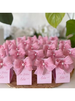 Bernami Şamdan Pinterest Yeni Doğan Hediyeliği 30 Adet Mum