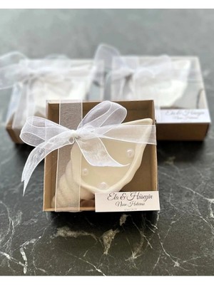 Bernami Biblo Pinterest Hediyelik Nişan Biblo Nikah Doğumgünü Için Istiridye Mum - 50 Adet