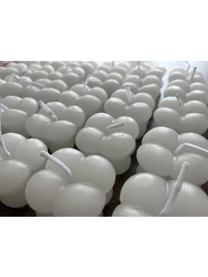 Bernami Biblo Pinterest Bubble Mum Küçük 50 Adet Beyaz Vanilya Kokulu